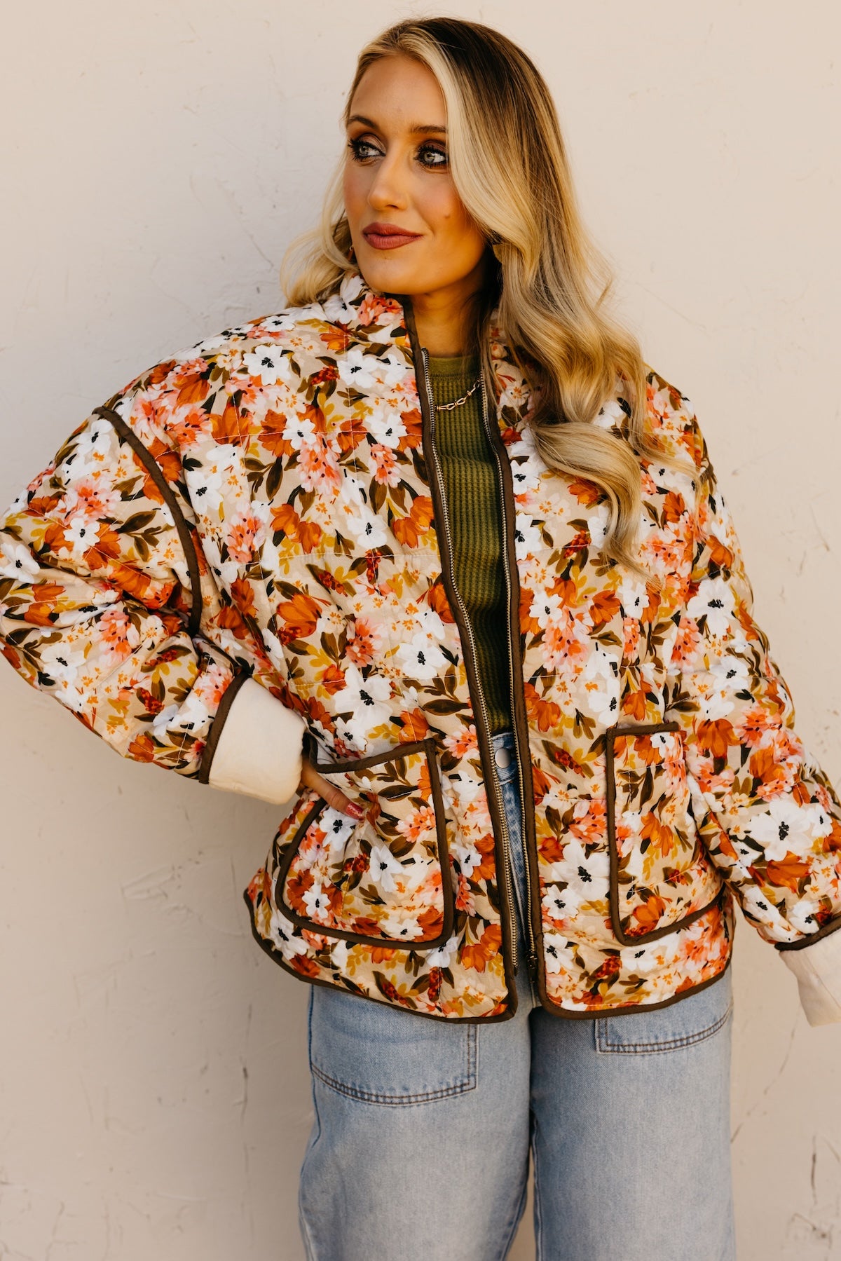 The Christopher Floral Quilted Jacket