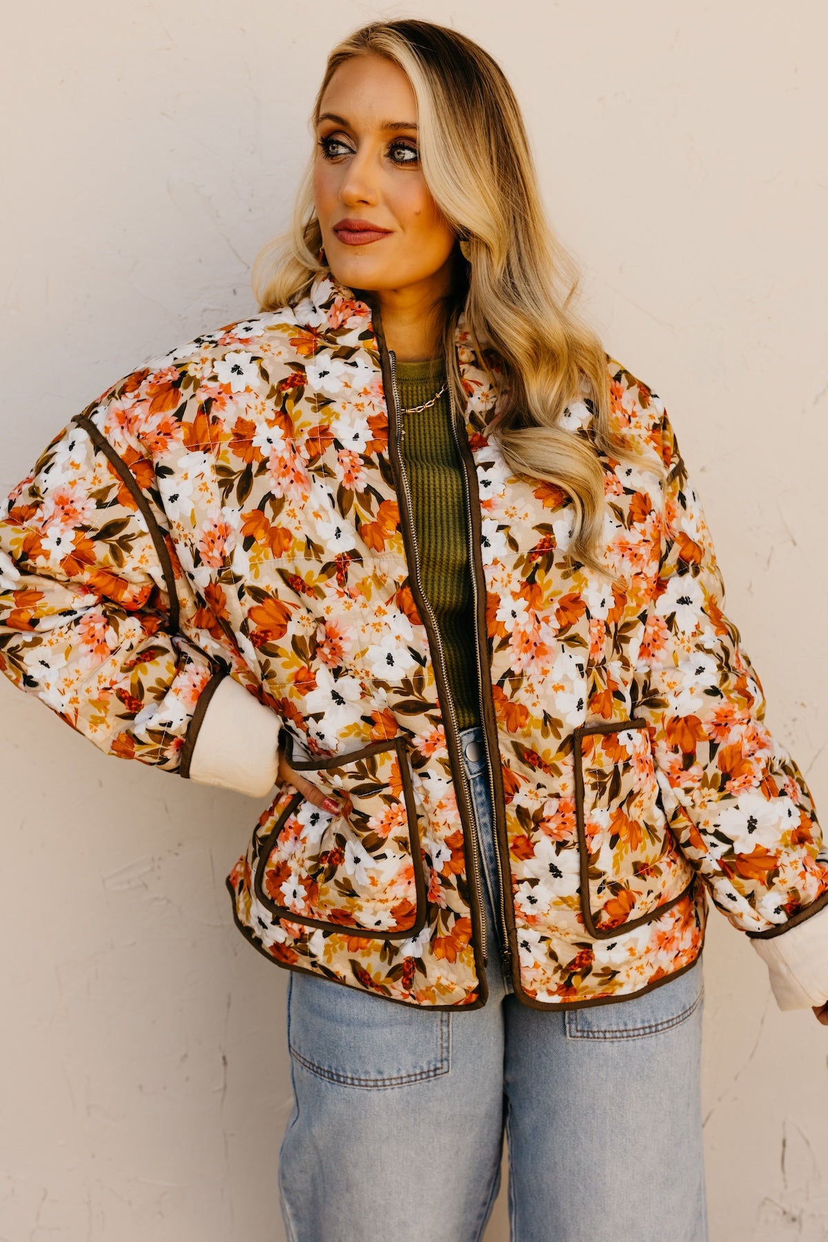 The Christopher Floral Quilted Jacket