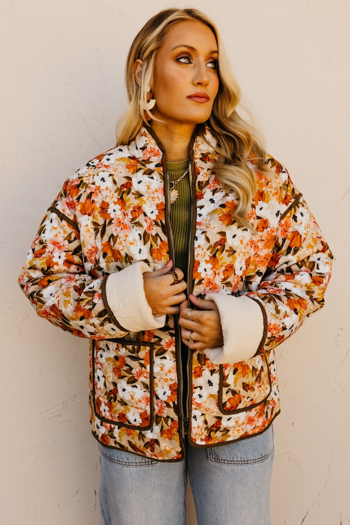 The Christopher Floral Quilted Jacket