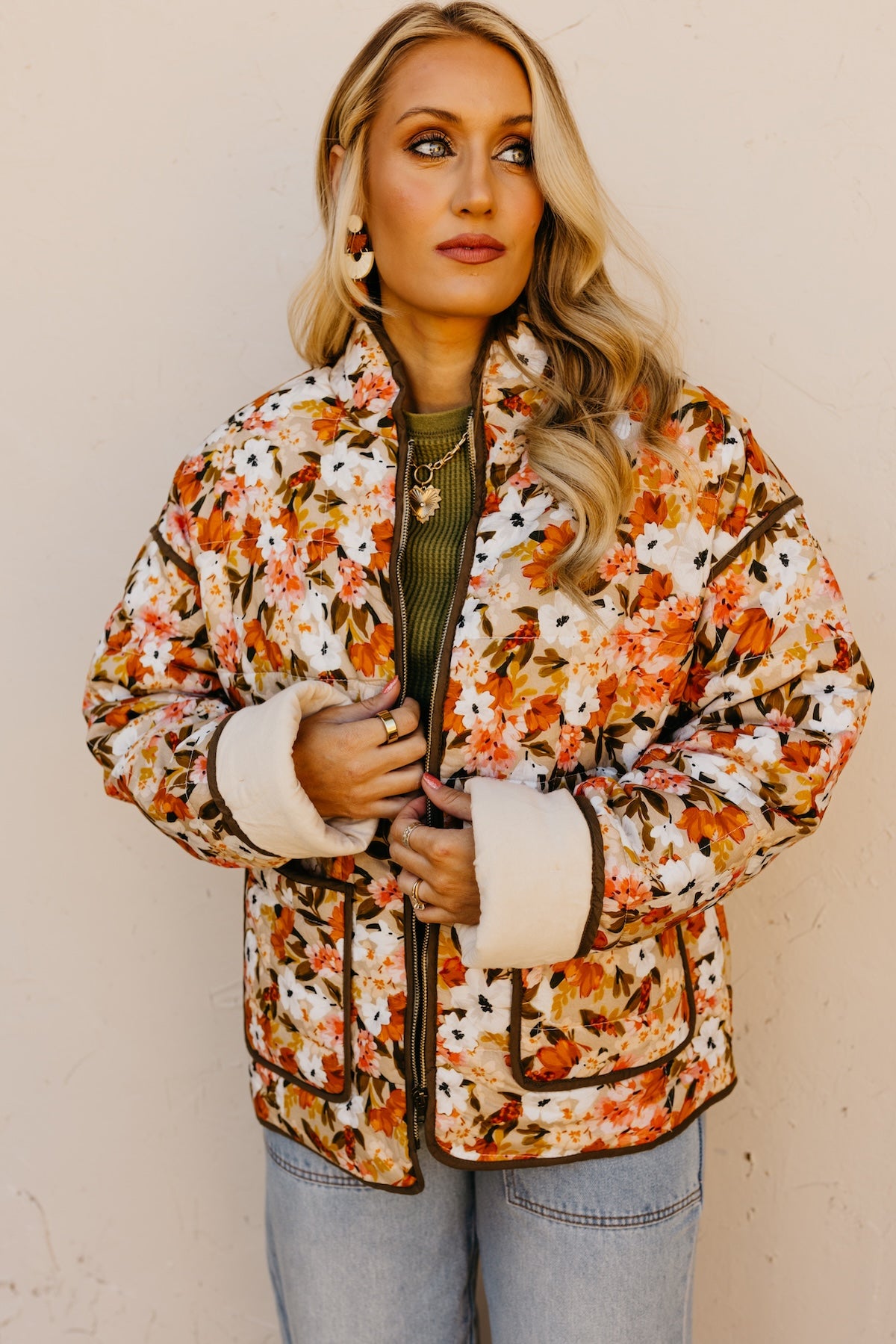 The Christopher Floral Quilted Jacket