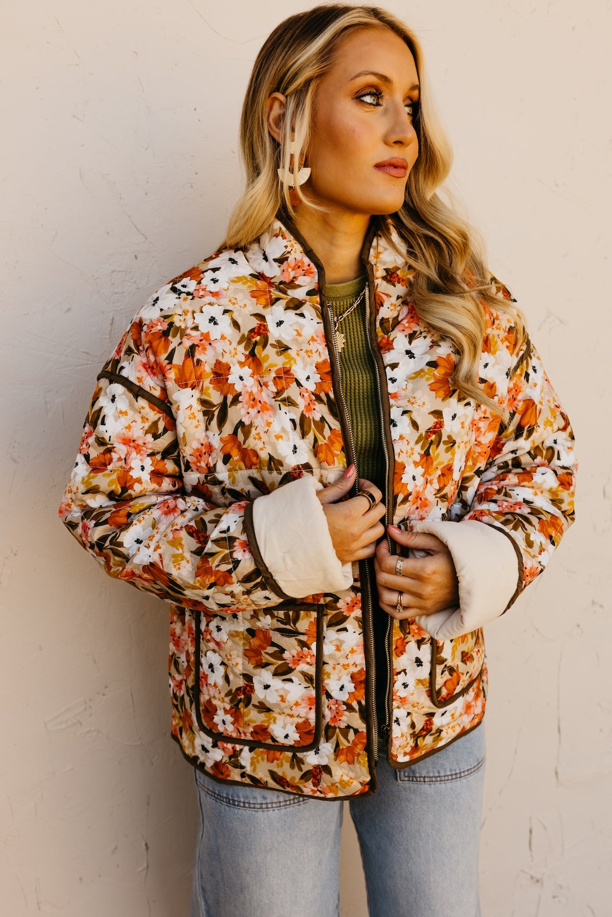 The Christopher Floral Quilted Jacket