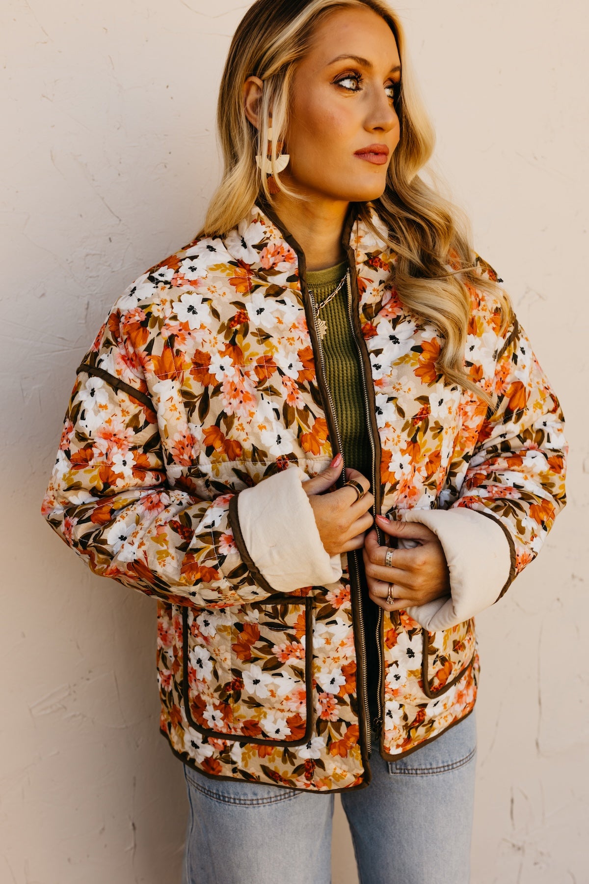 The Christopher Floral Quilted Jacket