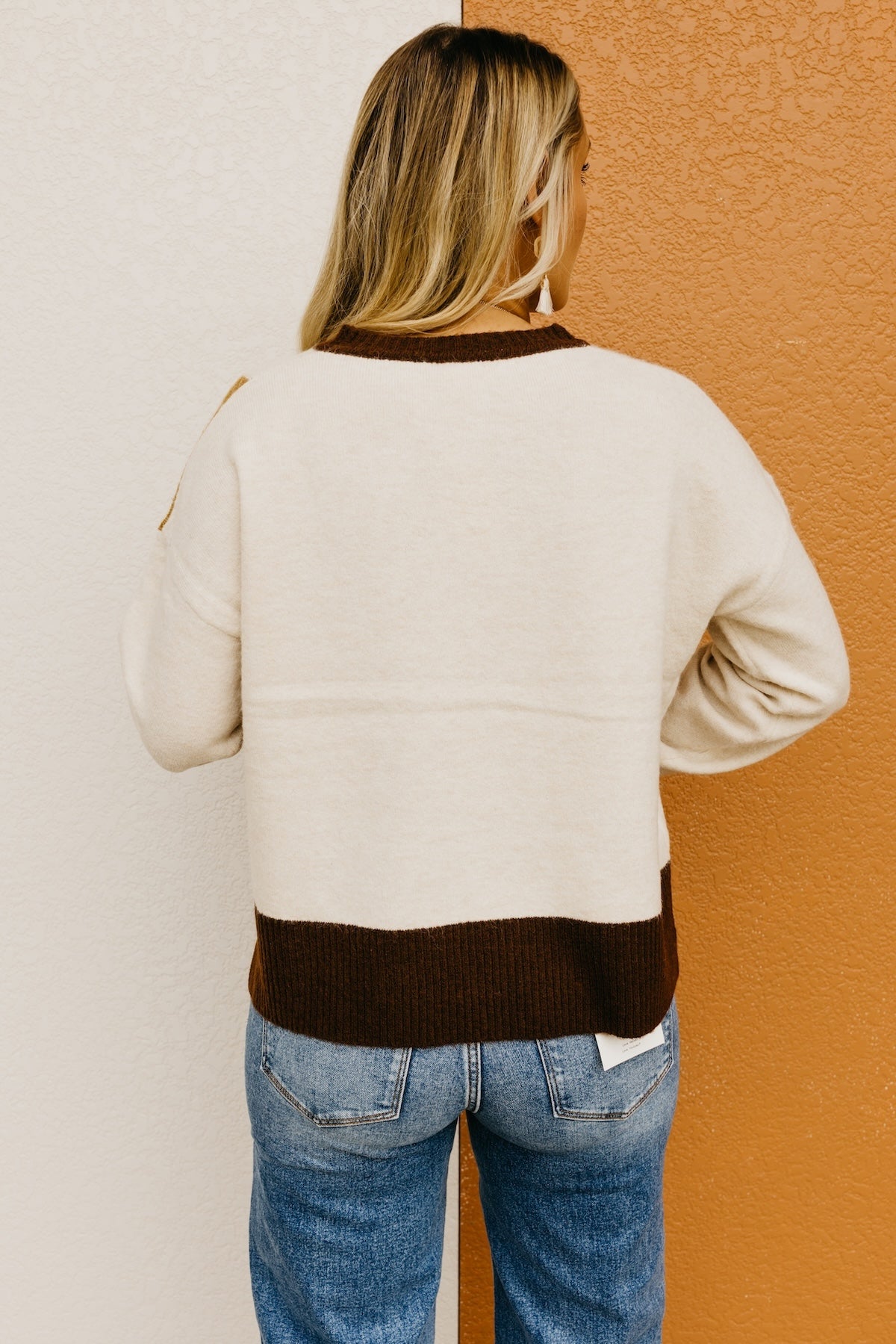 The Giana Color Block Sweater