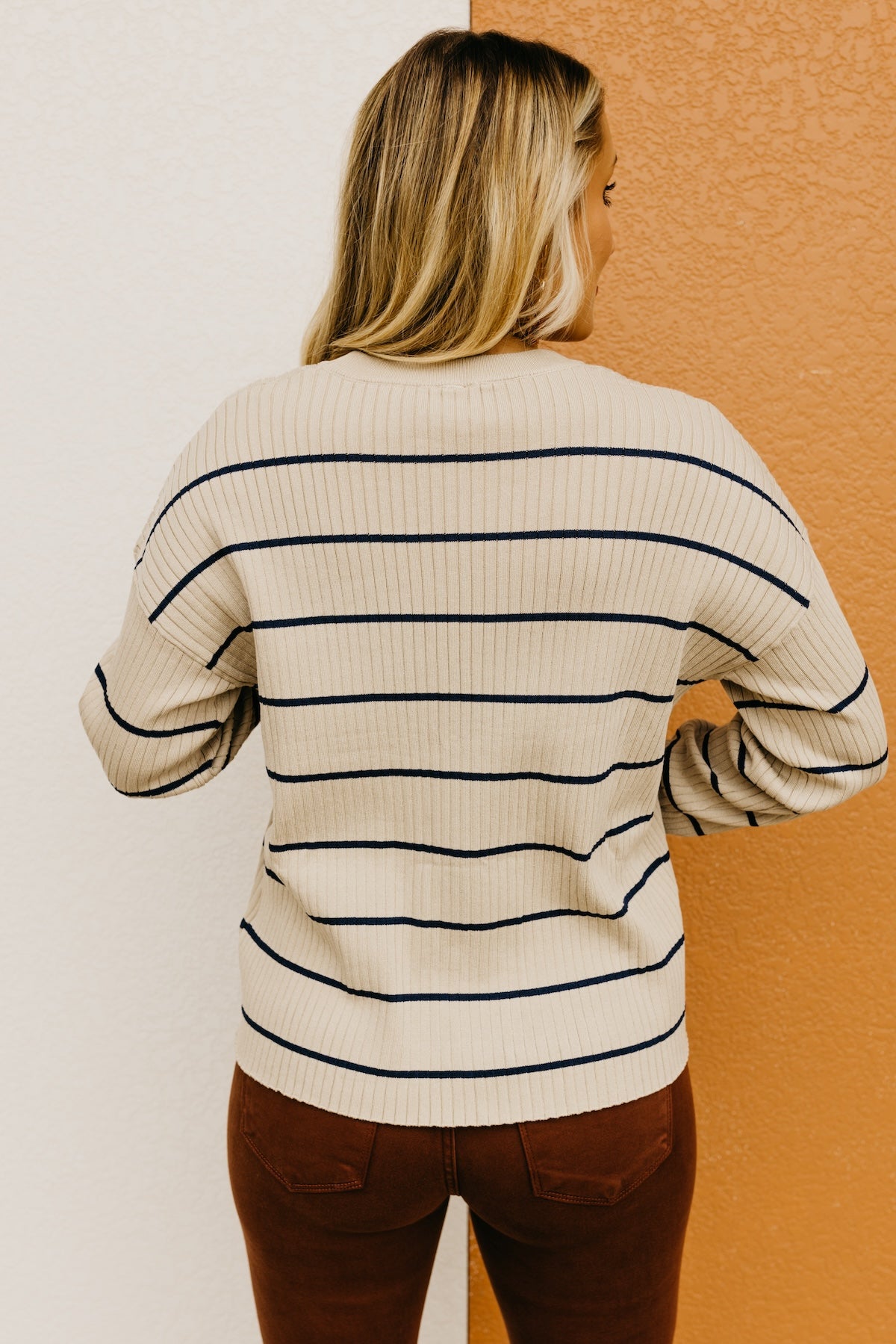 Wishlist | The Tinsley Striped Ribbed Sweater