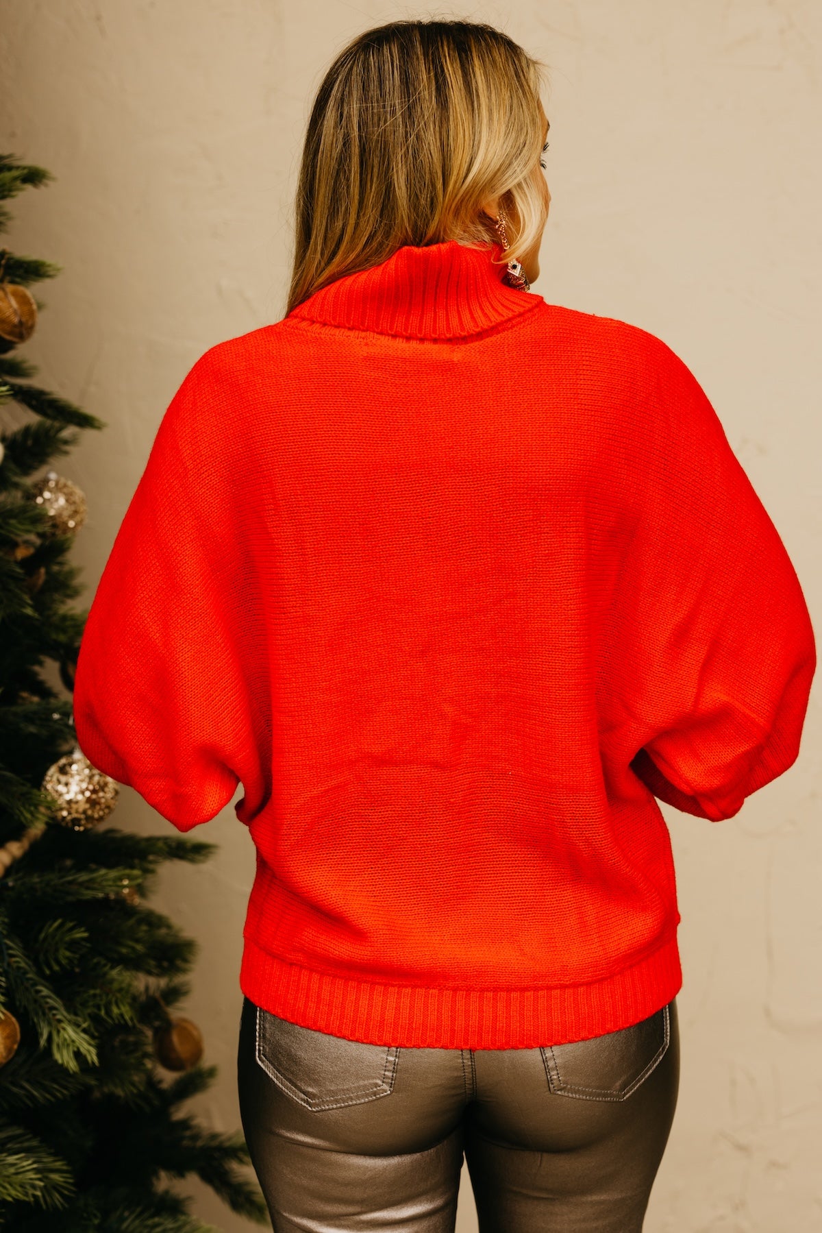 The Holiday Wishes High Neck Sweater