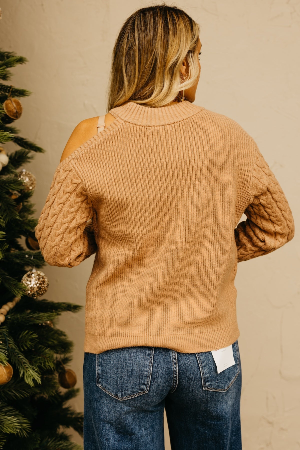 The Thorne Cold Shoulder Sweater