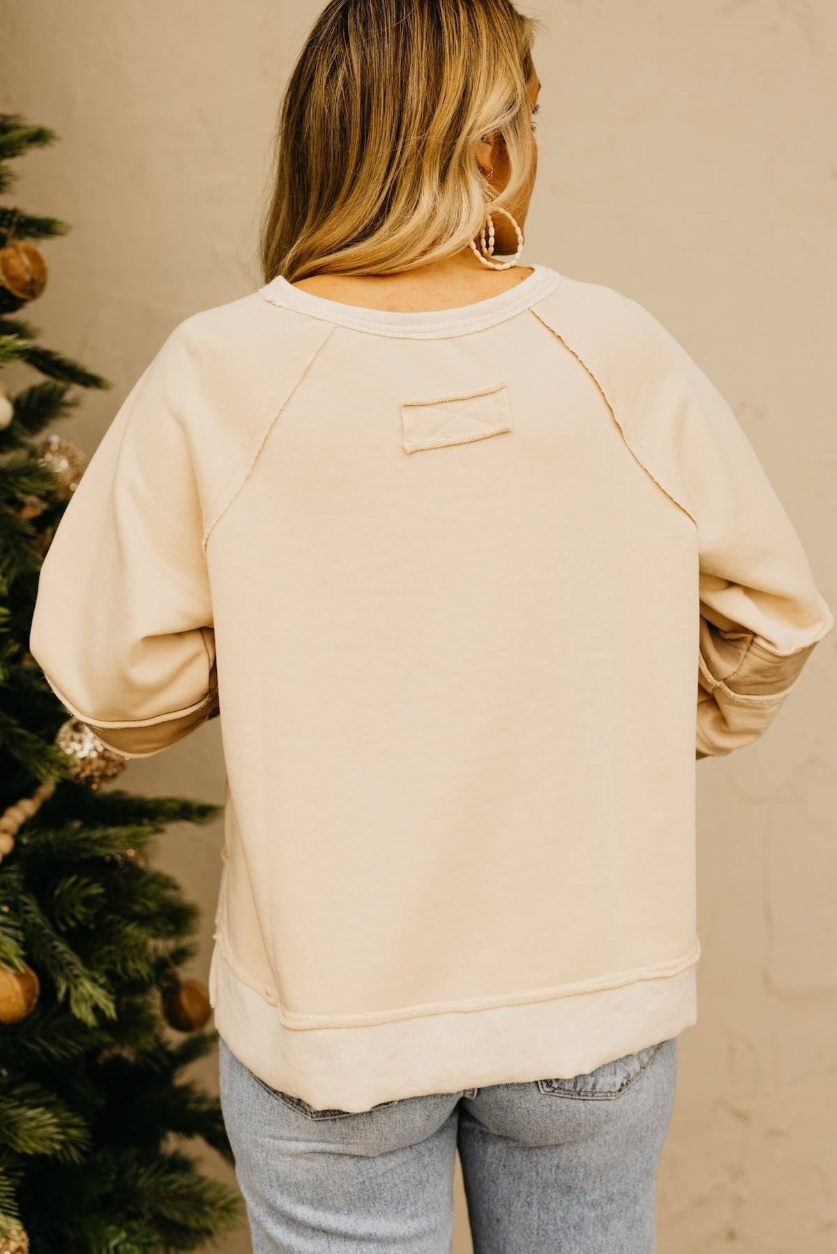 The Pennie Embroidered Sleeve Pullover