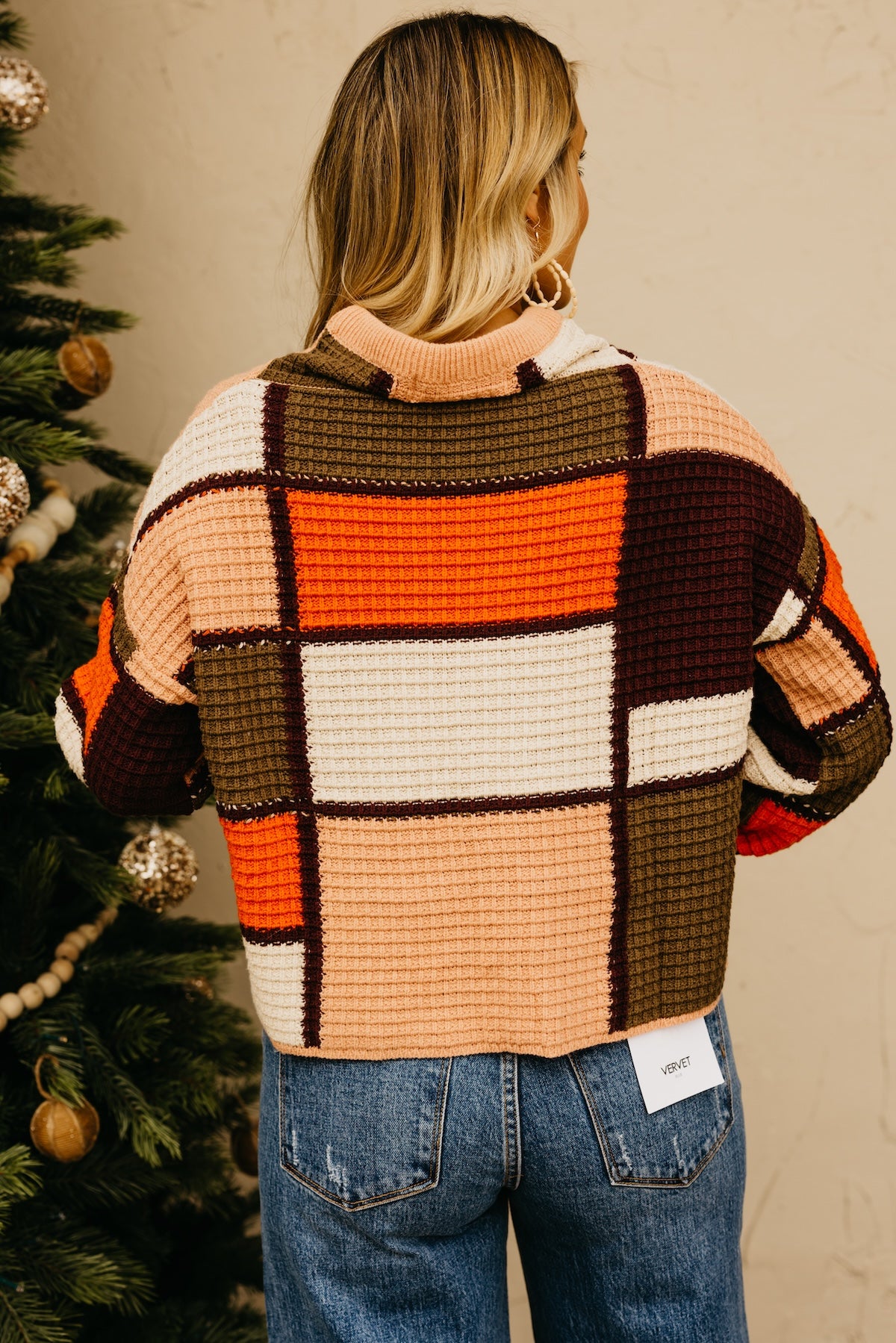 The Hadlee Color Block Drawstring Sweater