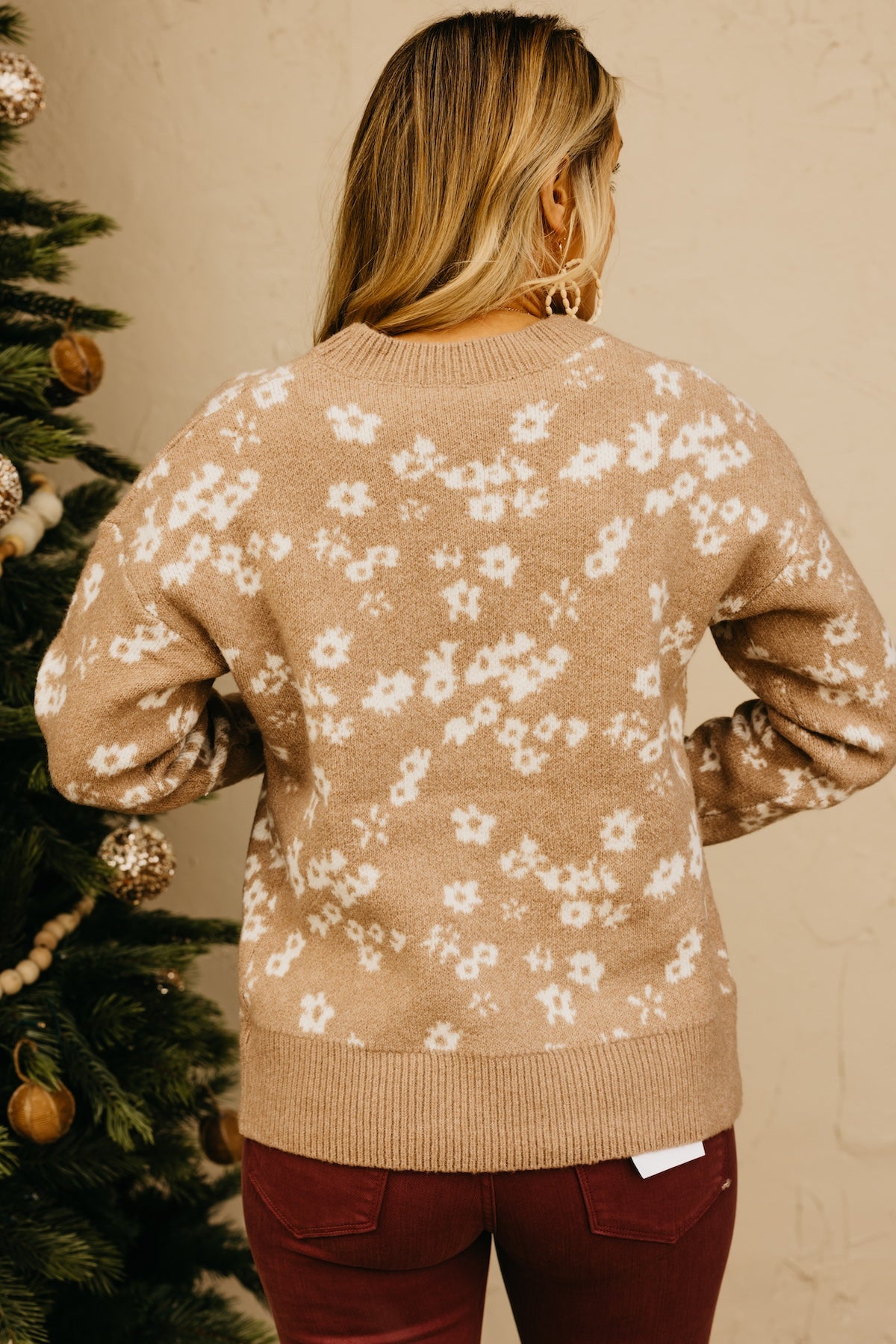 Wishlist | The Amani Floral Brushed Sweater