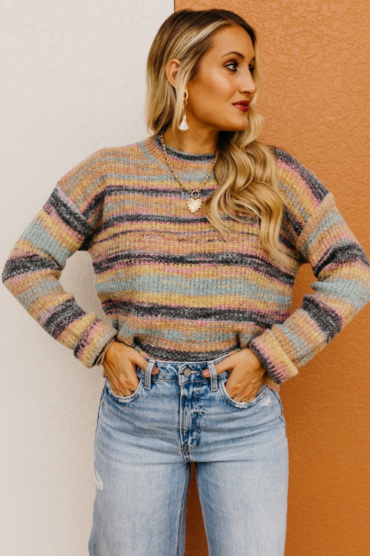 The Ernest Multi Striped Sweater