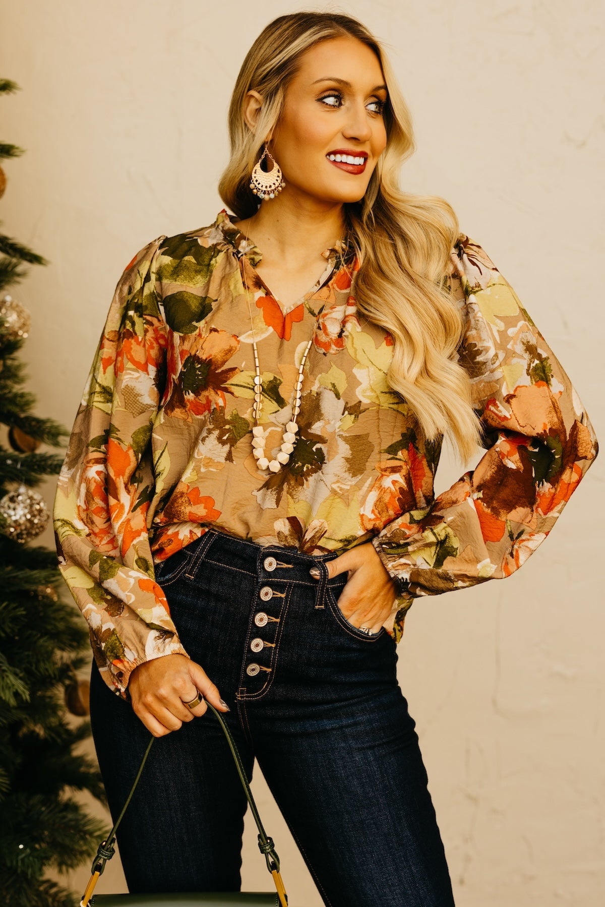 The Alisa Floral Blouse