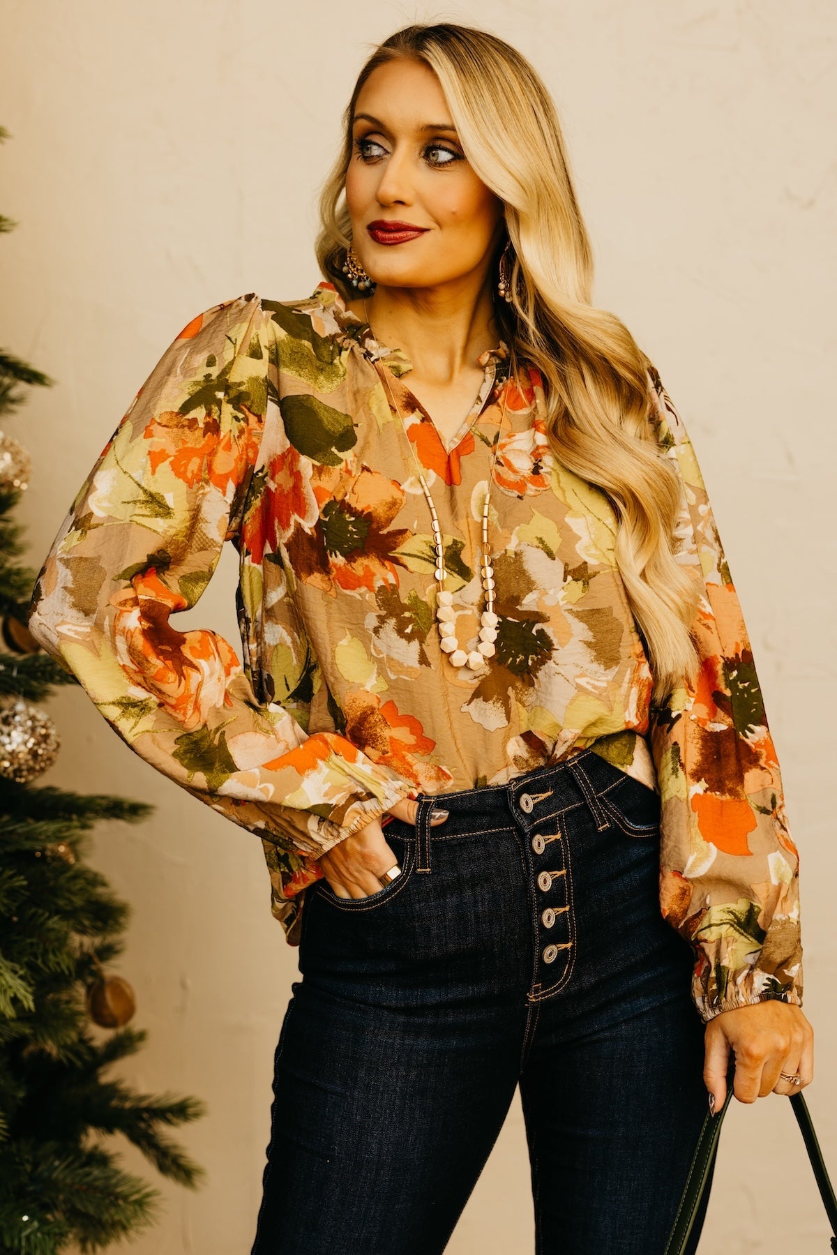 The Alisa Floral Blouse