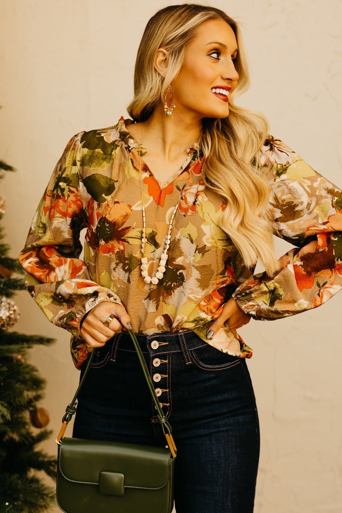 The Alisa Floral Blouse