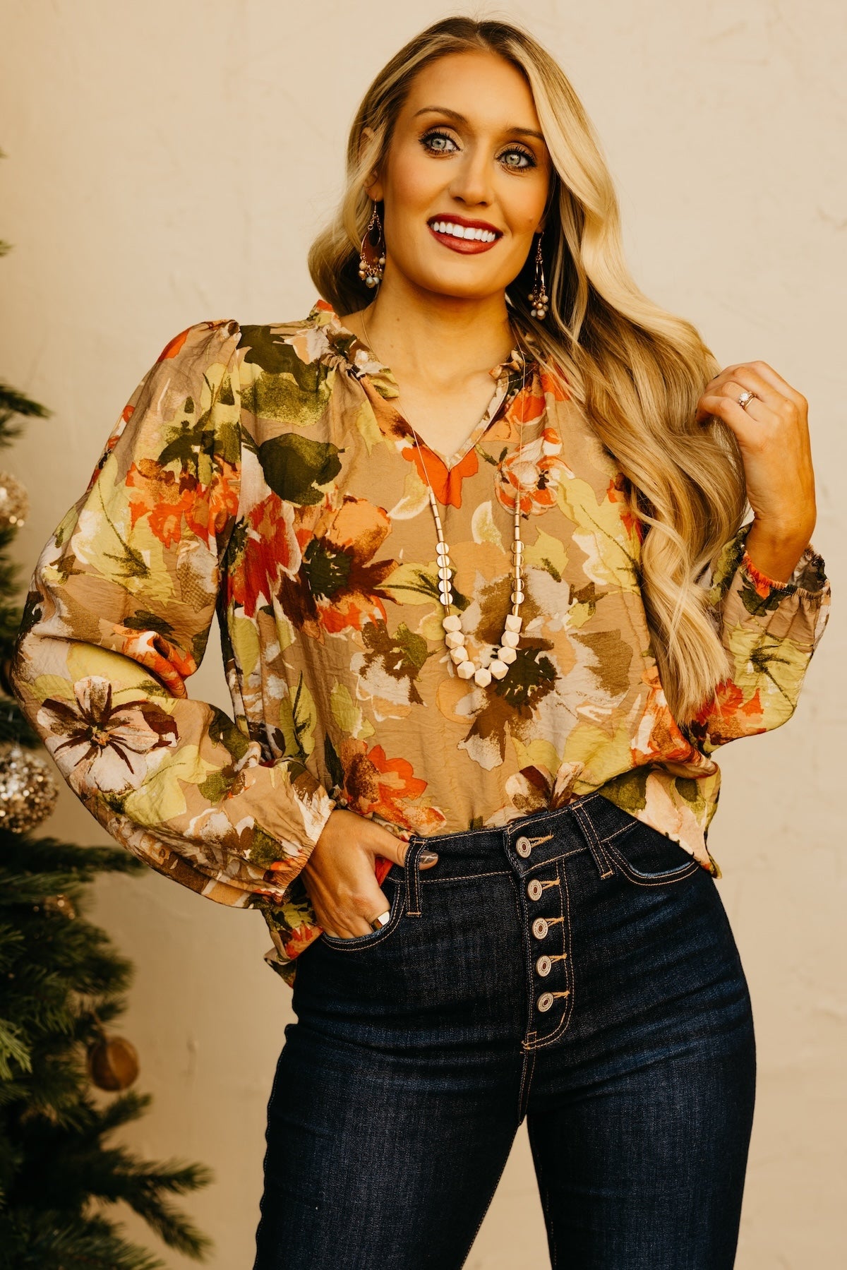 The Alisa Floral Blouse