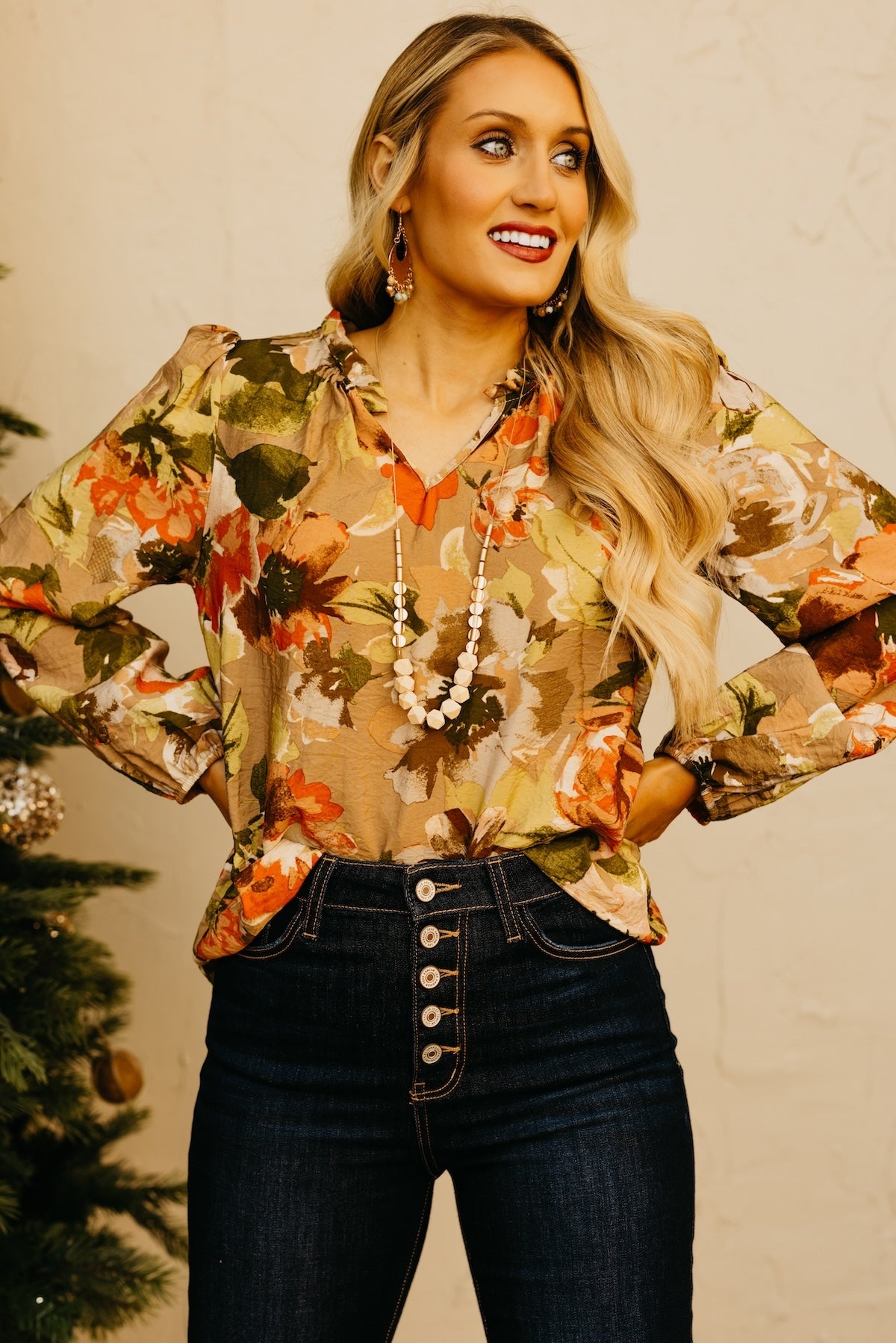 The Alisa Floral Blouse