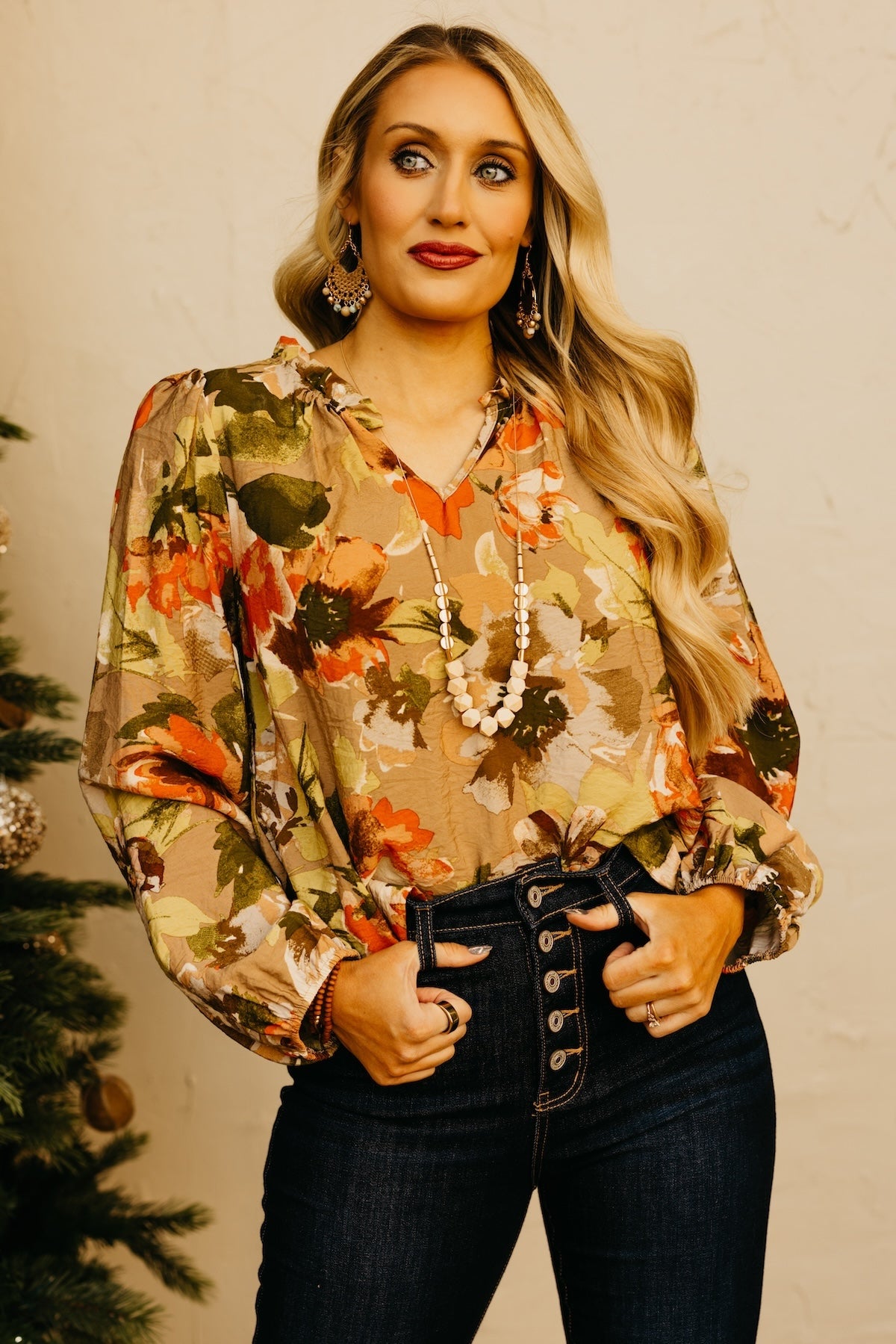 The Alisa Floral Blouse