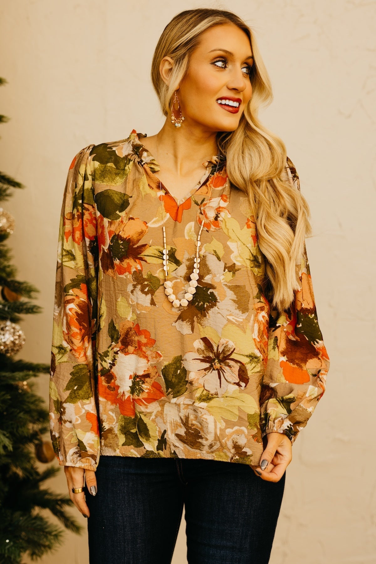 The Alisa Floral Blouse