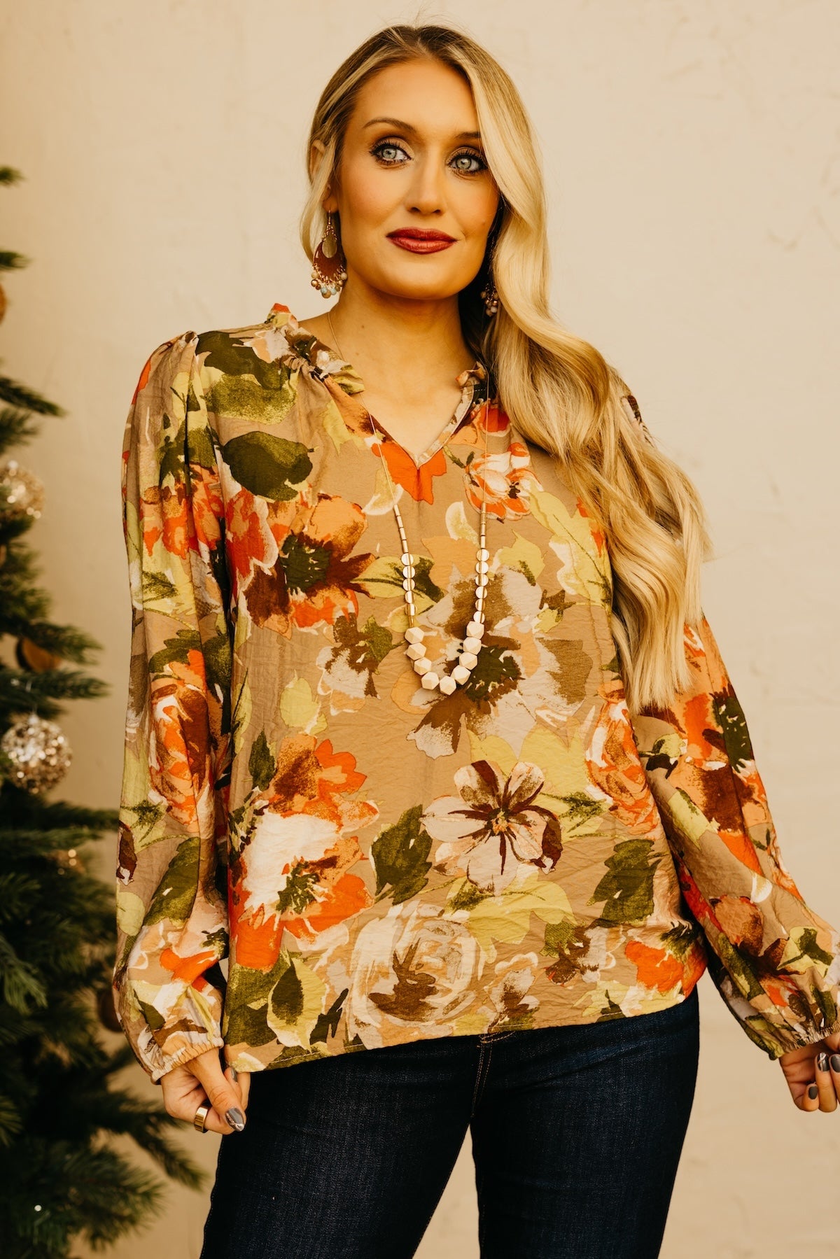 The Alisa Floral Blouse