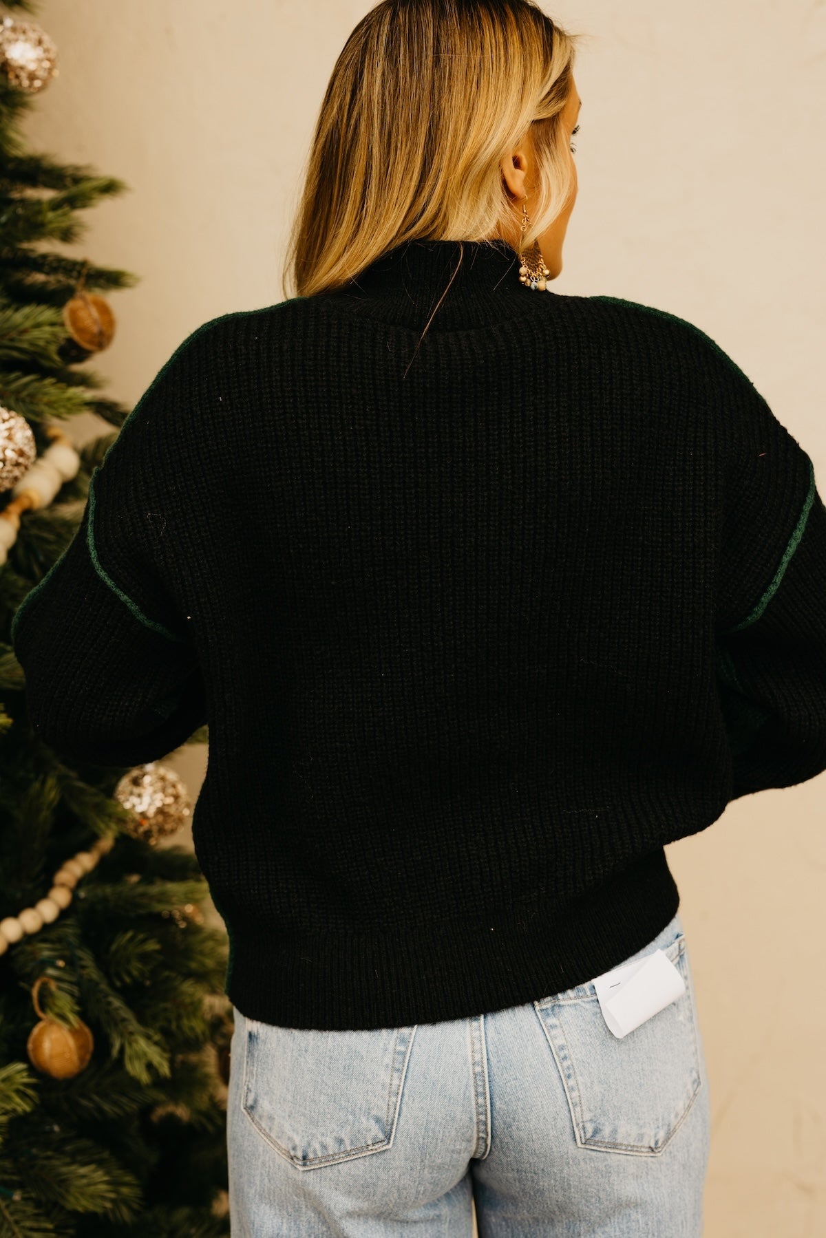 The Eliseo Reverse Seam Sweater