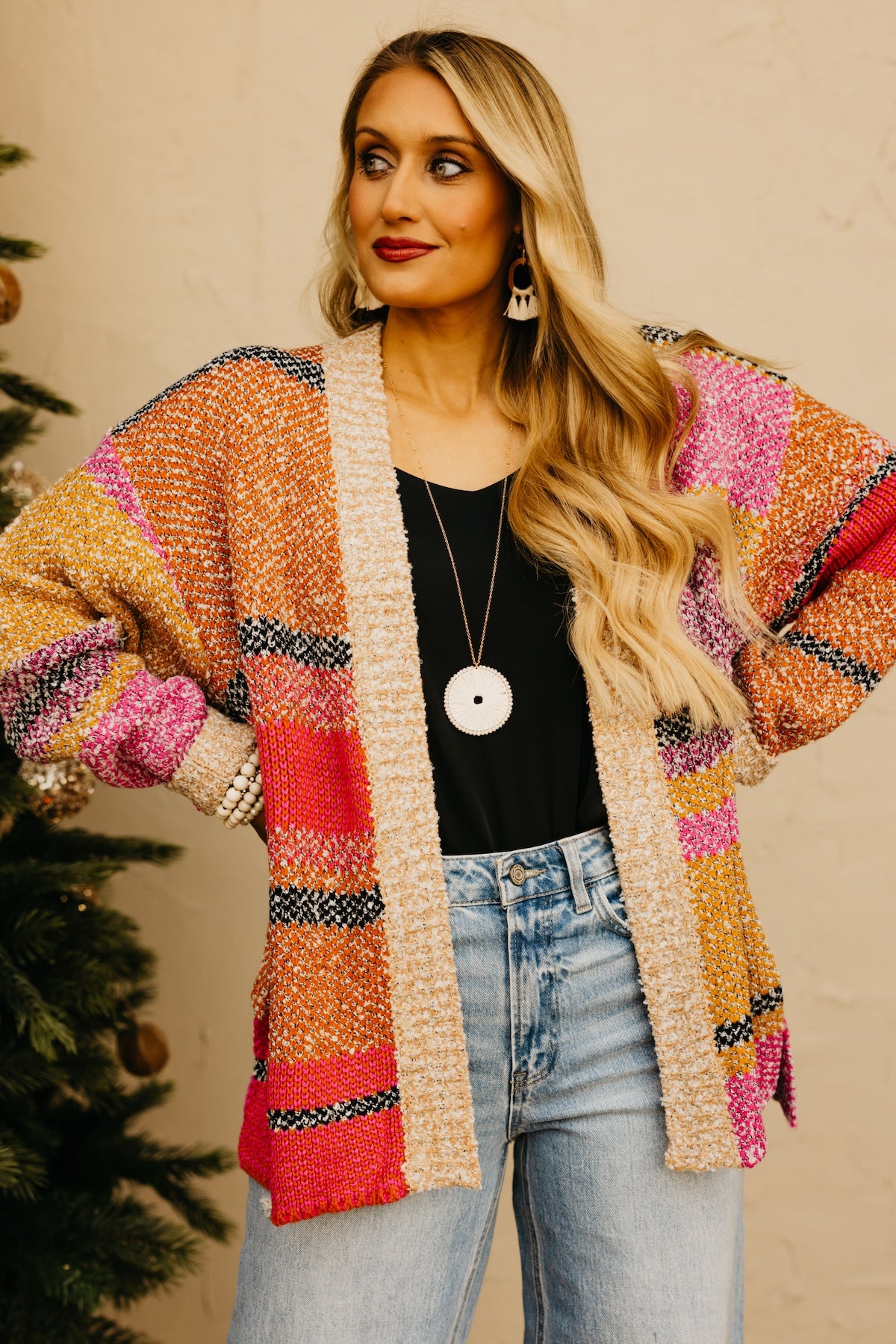 The Ellison Open Front Cardigan