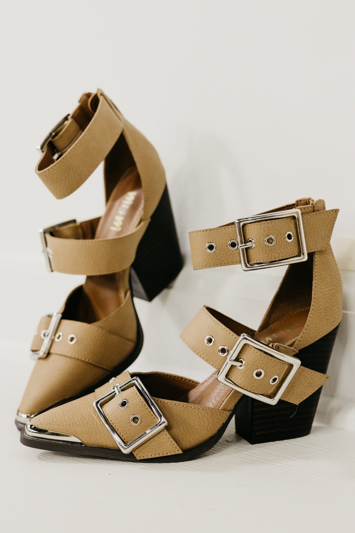 The Hendrix Buckle Heel