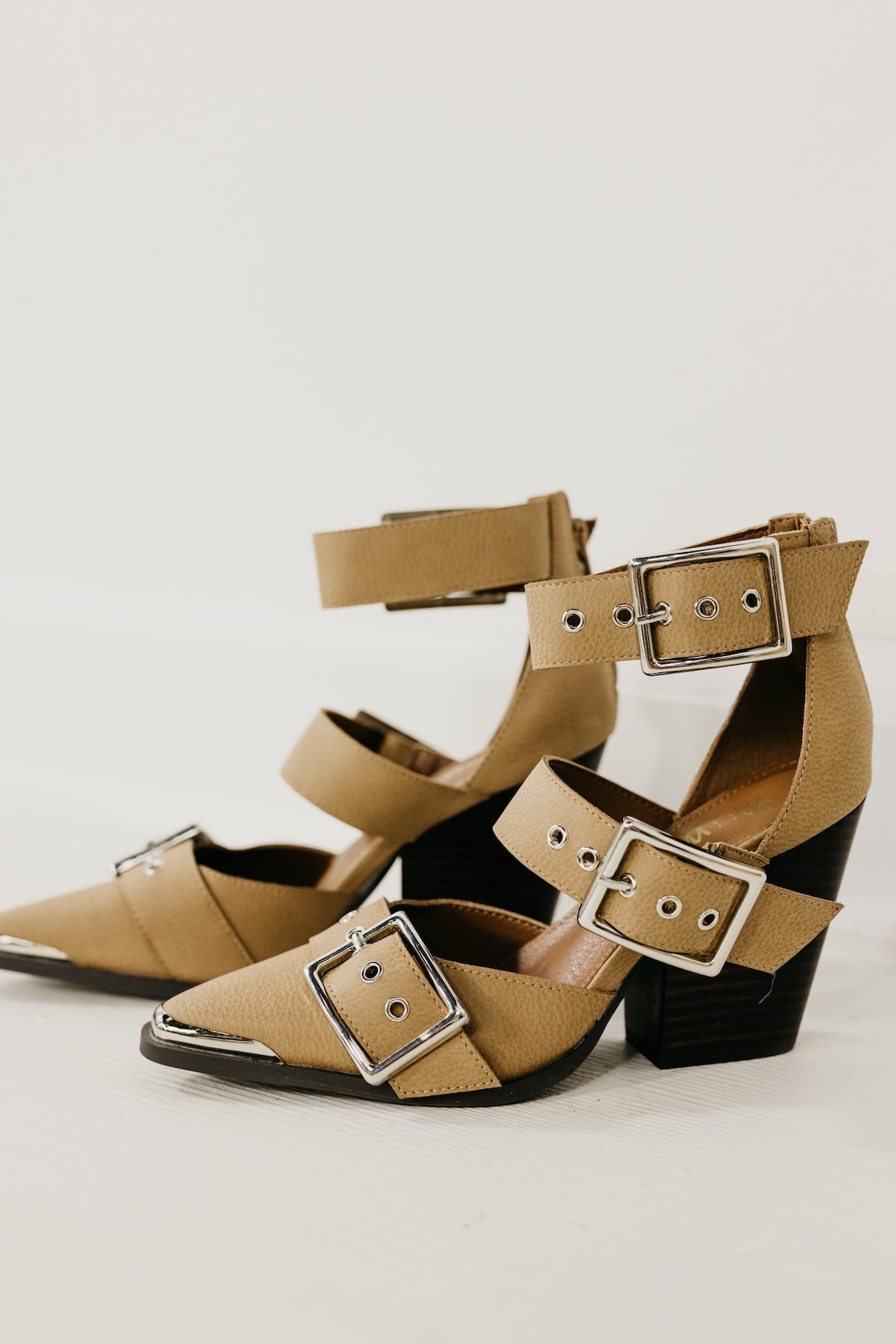 The Hendrix Buckle Heel