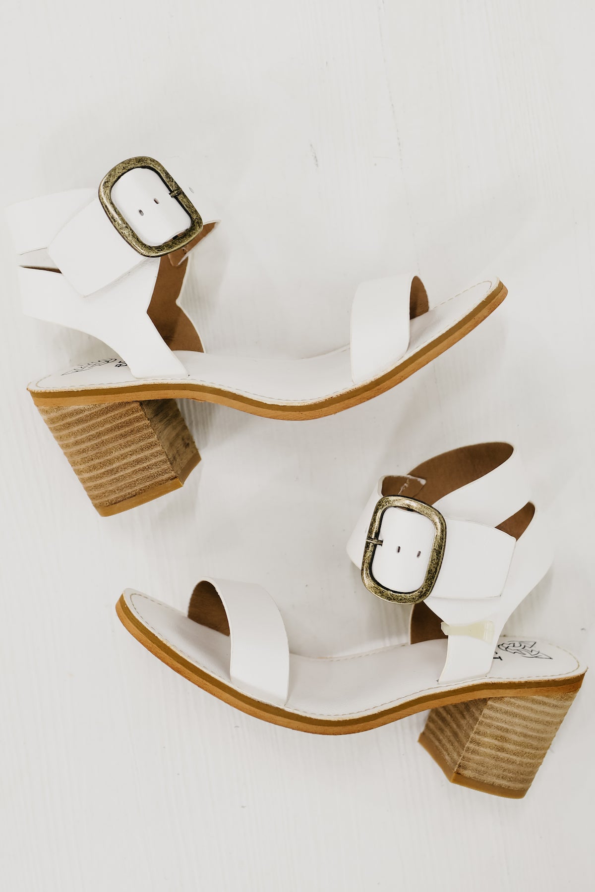 White block heel sandals new look sale