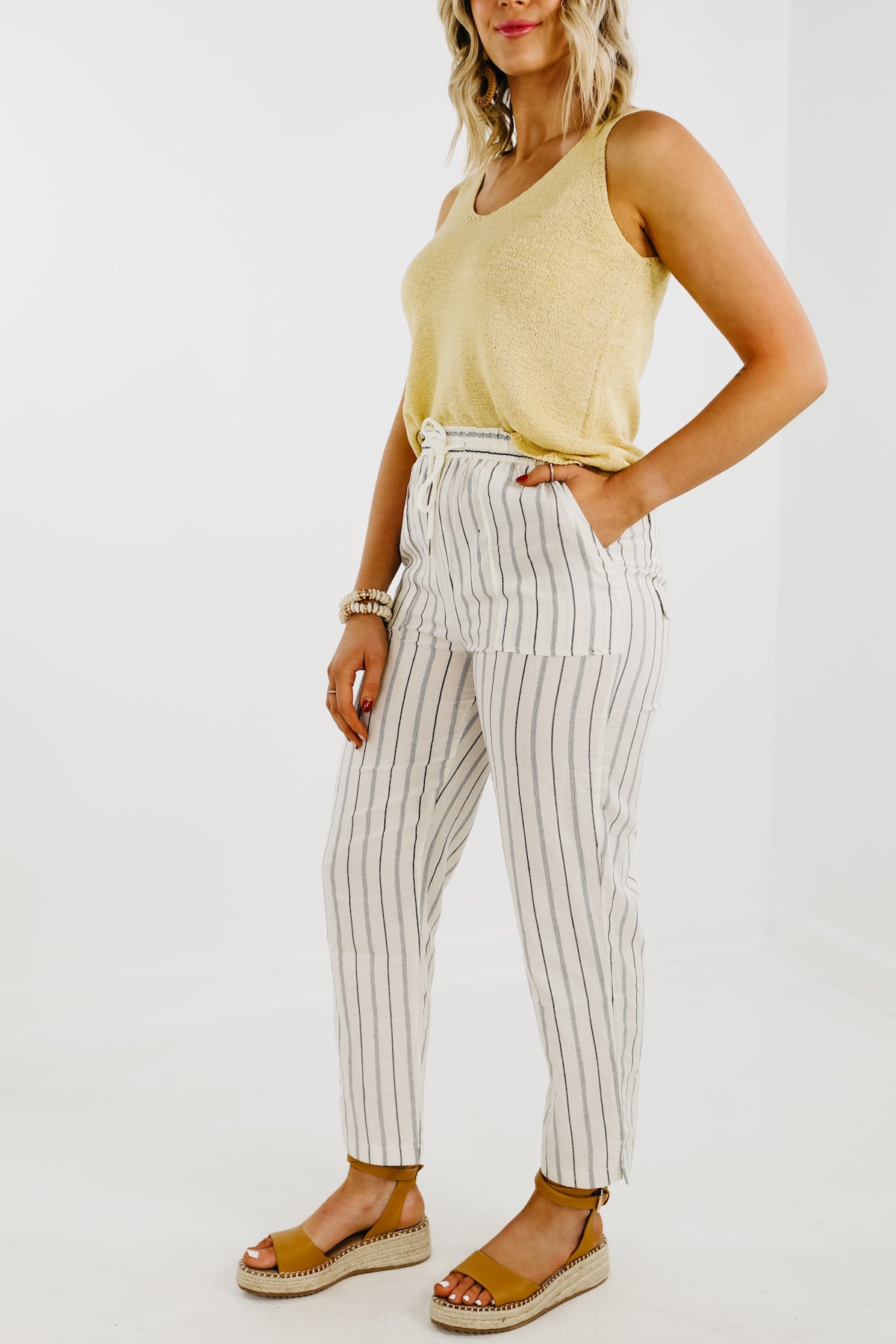 Striped design pants - Girls | MANGO OUTLET USA