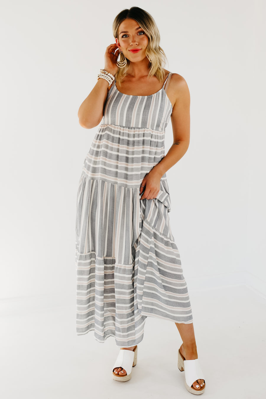 The Jett Tie Back Maxi Dress - FINAL SALE