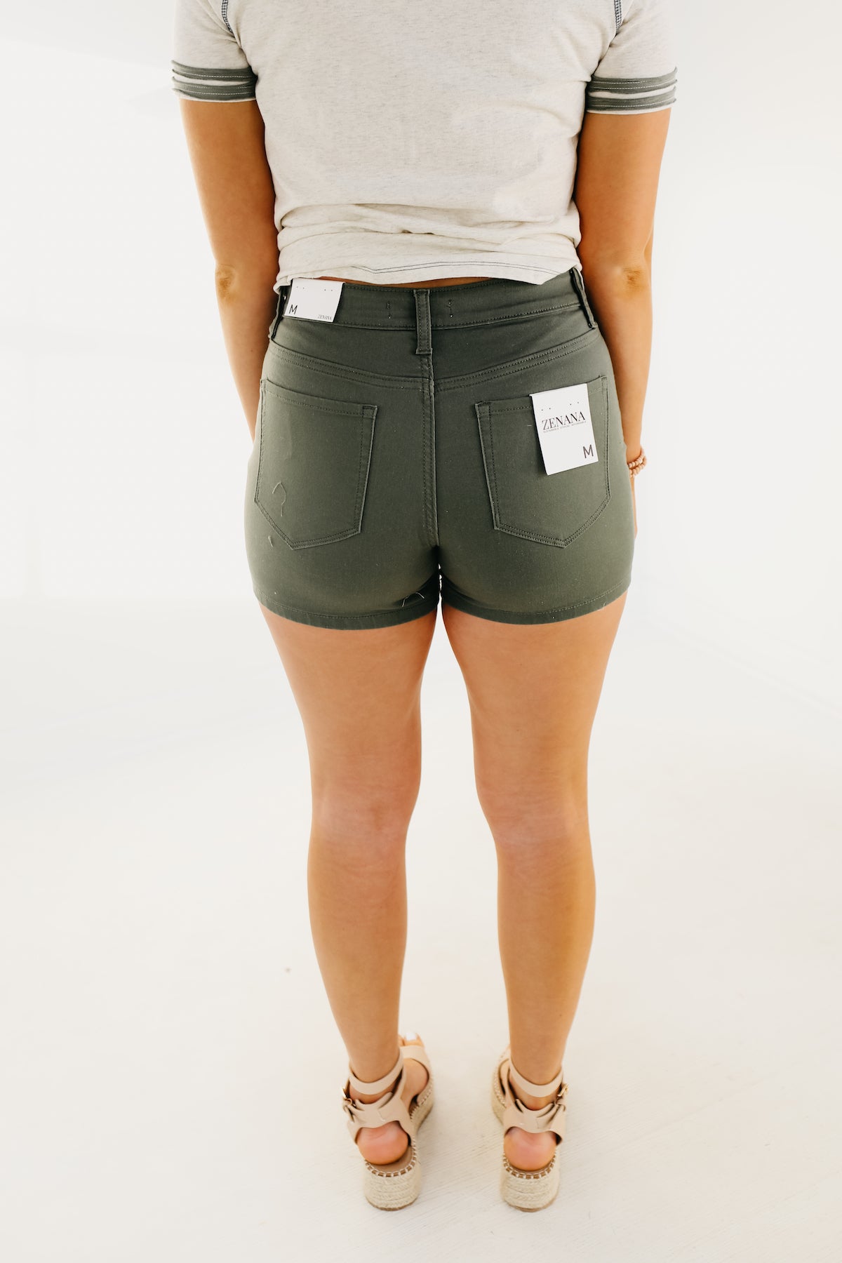 Denim high waisted outlet shorts sale