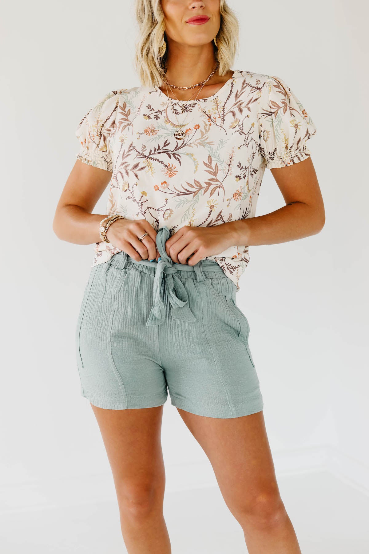 Mod Boutique The Lush Liana Paperbag Shorts