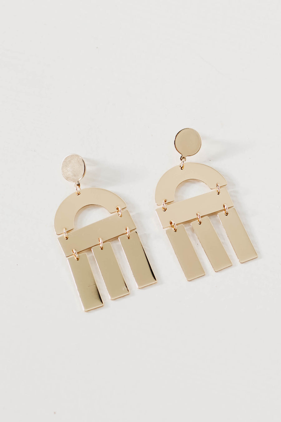 The Ney Geo Drop Earring