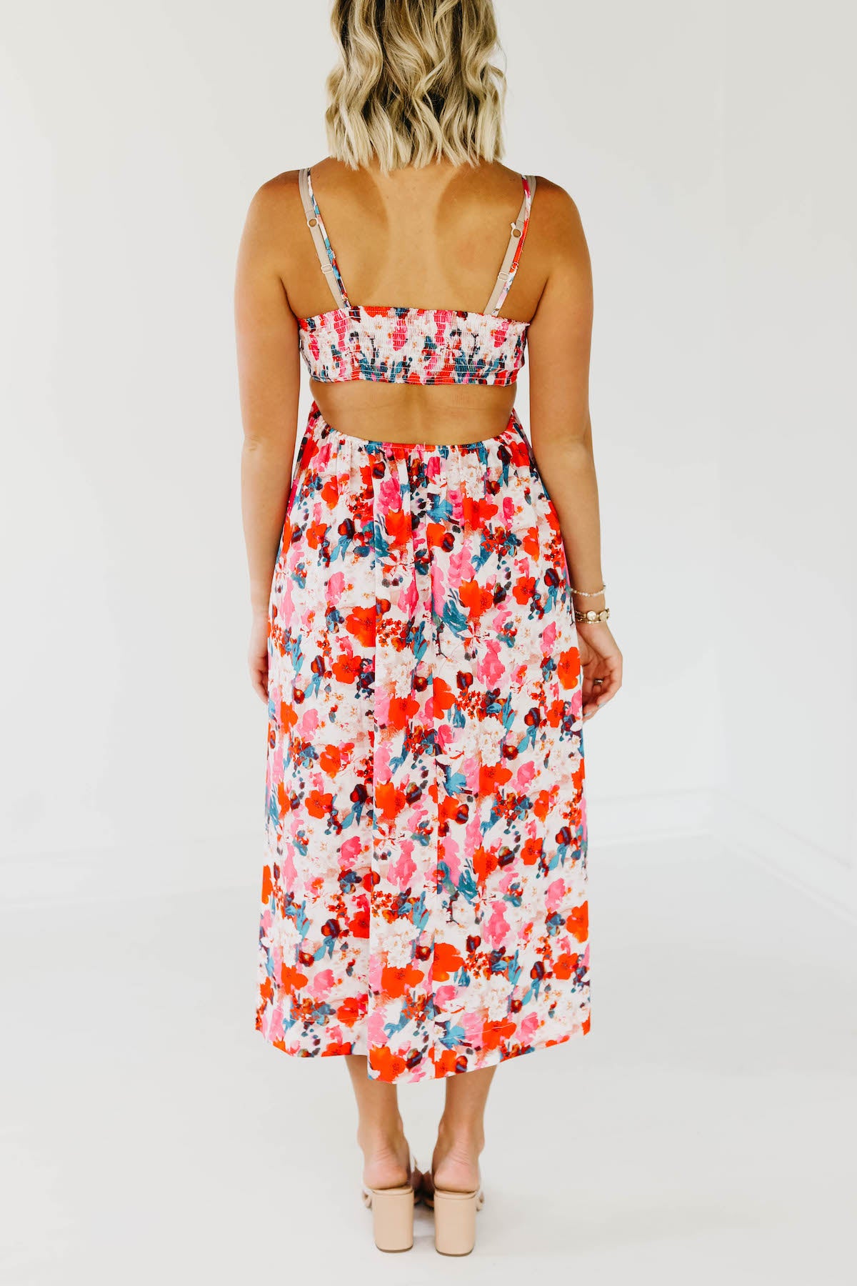 The Hugo Floral Midi Dress