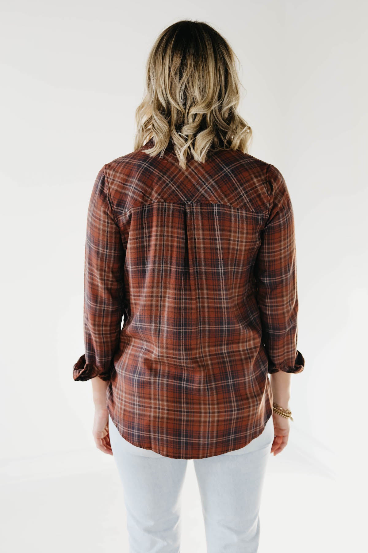 The Liliana Plaid Button Down