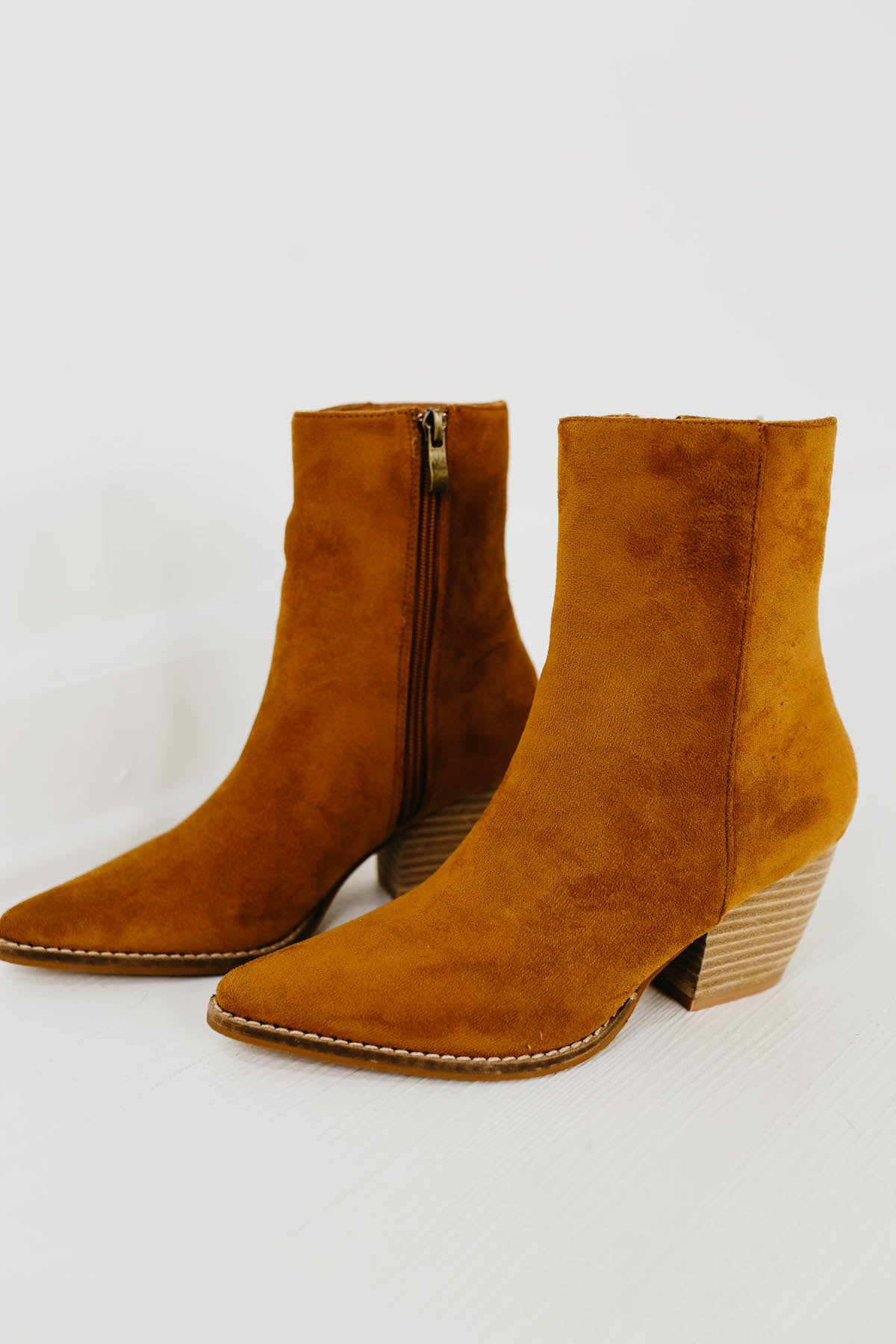 The Arisa Bootie - Camel