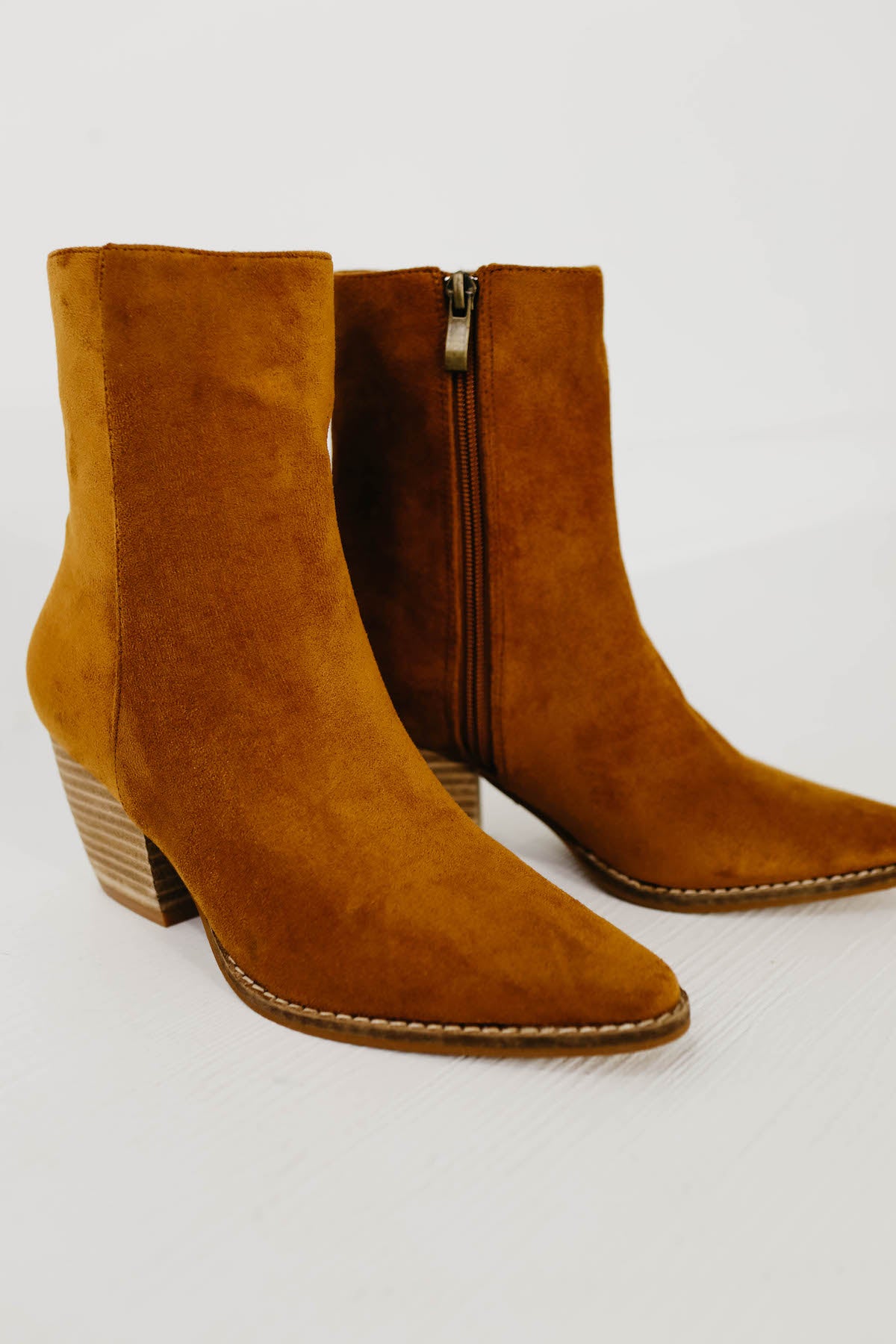 The Arisa Bootie - Camel