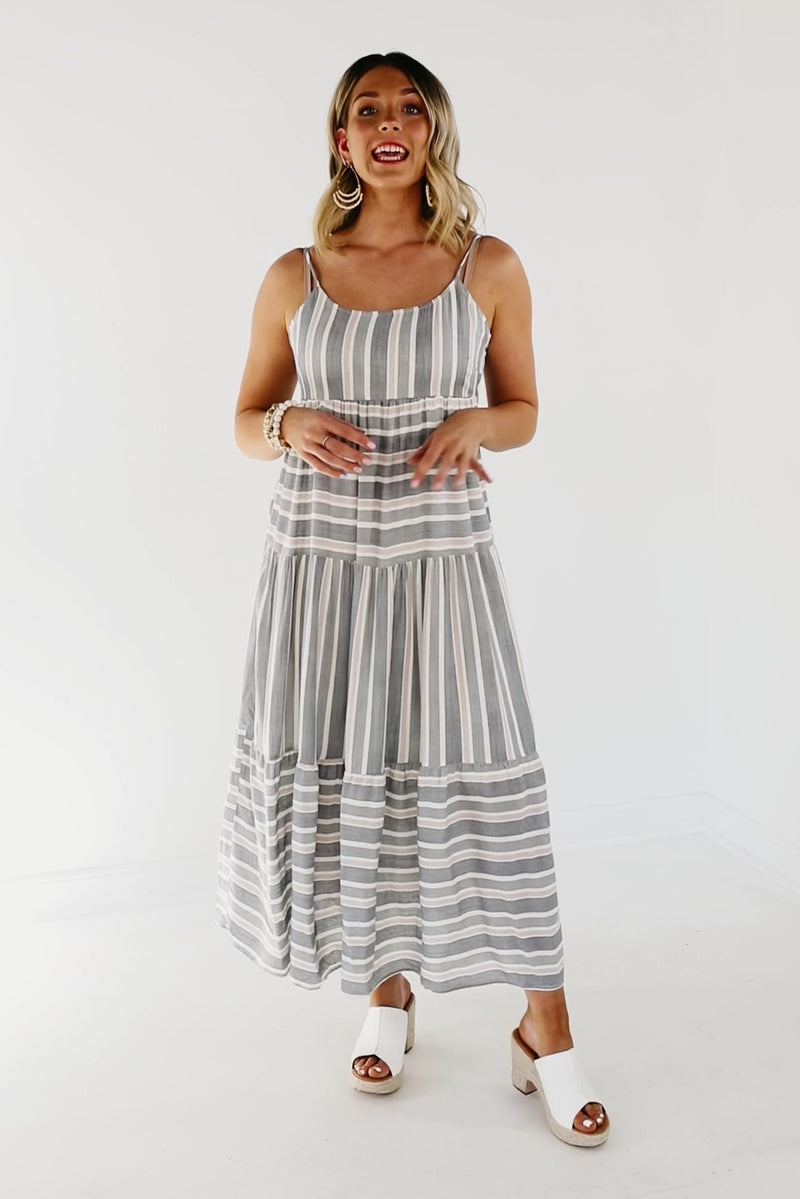 The Jett Tie Back Maxi Dress - FINAL SALE – MOD Boutique