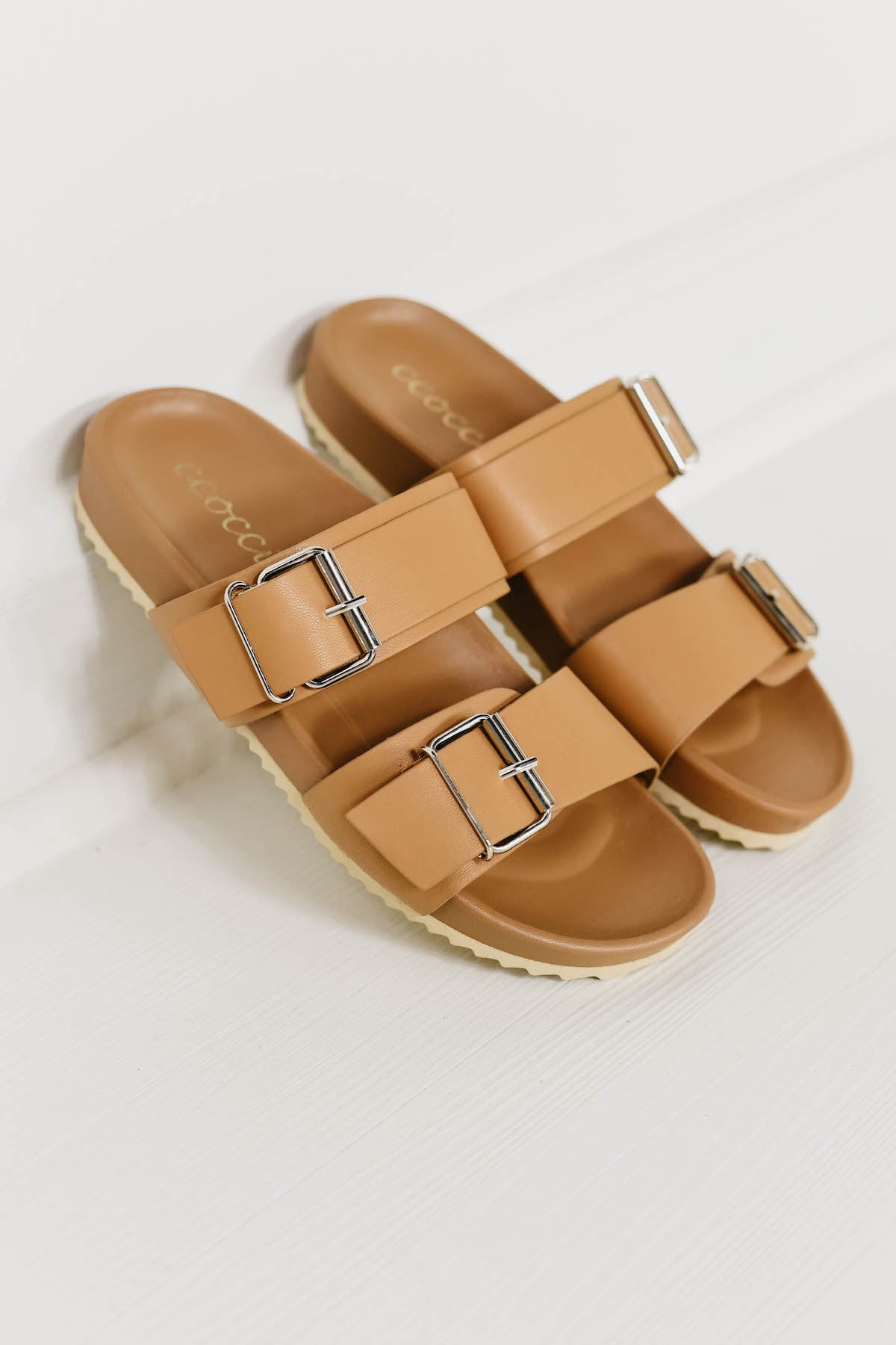 Klever deals tan sandals