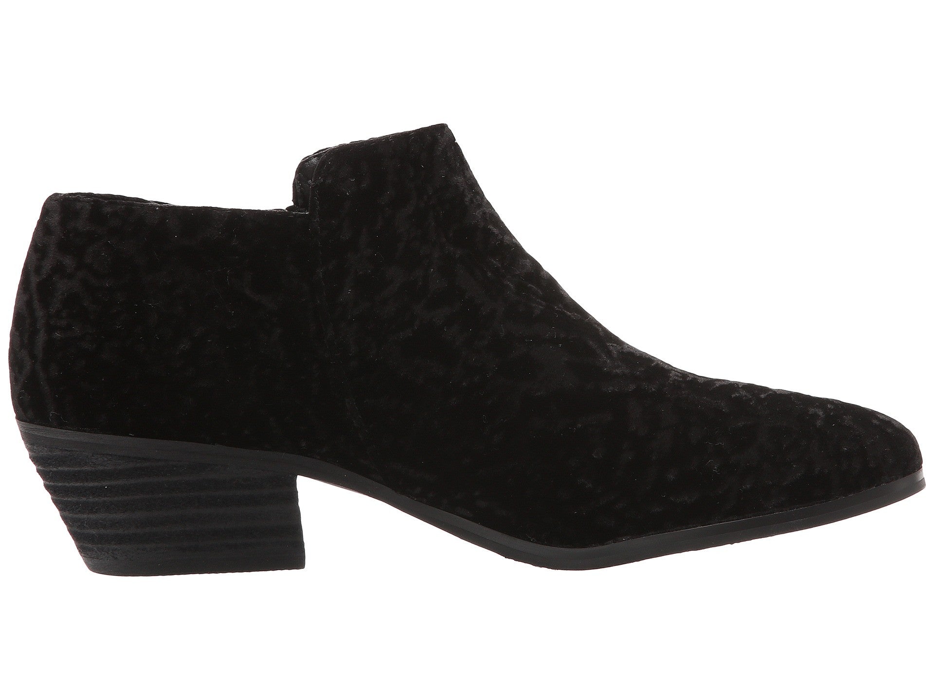 Lyra Black Textured Bootie - MOD Boutique